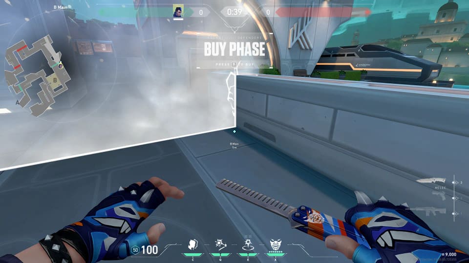 B Main to Attackers Spawn image 1
