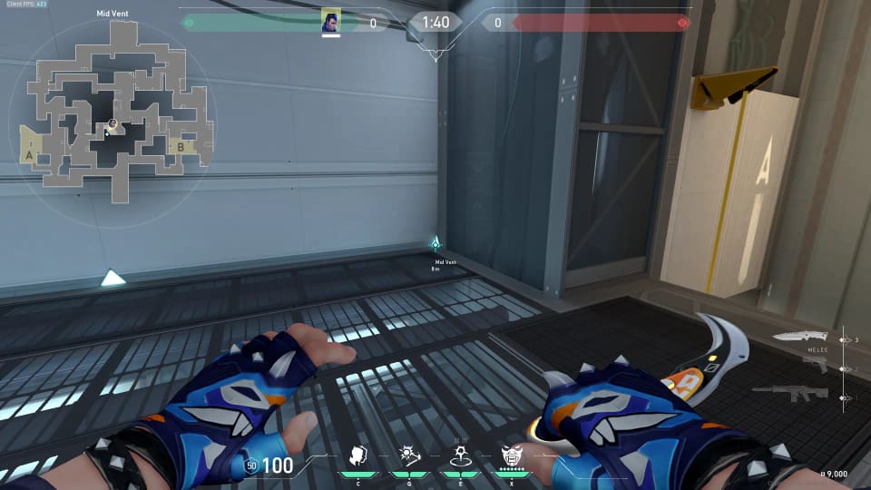 Mid Vent to B Lobby. image 1