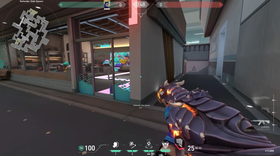 Defender Spawn to A Site image 1