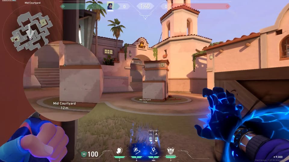 Mid Bottom to Defender Spawn image 2