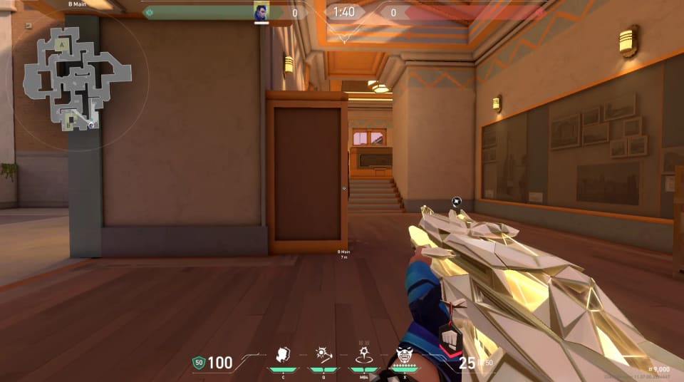 B Main to Attacker Spawn image 1