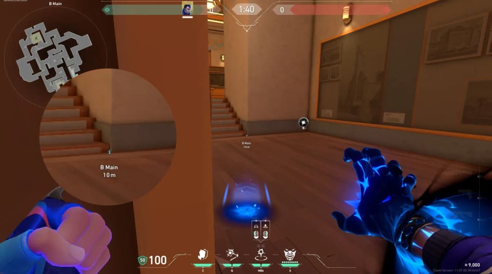 B Main to Attacker Spawn image 2