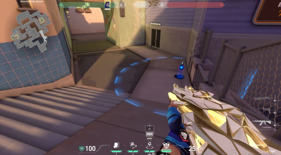 B Main to Attacker Spawn image 3